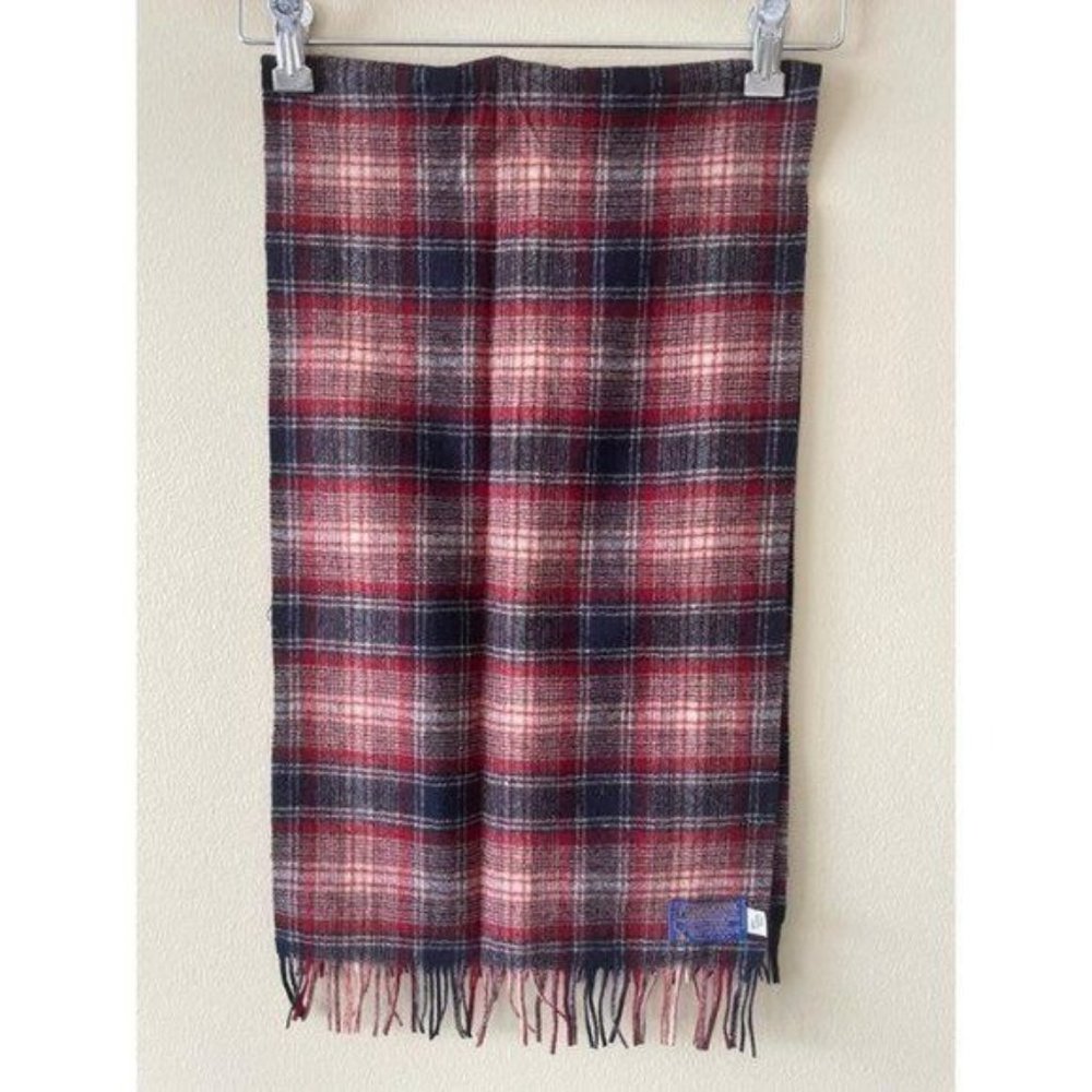 Pendleton Wool Check Fringe Scarf - image 2